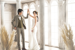 らかんスタジオ立川店_自由で、私らしい。自然体を纏うウェディングフォト