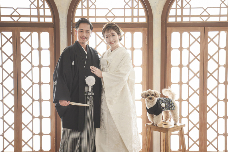 【ペットと一緒に！】和洋装2着で撮影・全データ100カット・ムービー・写真集◆美肌修整付