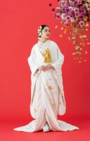 五つ紋付花鳥図