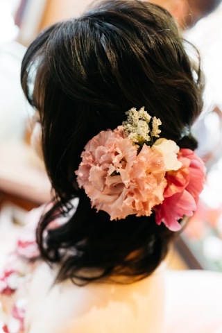 ヘアフラワー