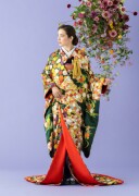 慶長松桜菊花文