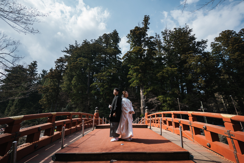 橋の上での撮影が叶います!