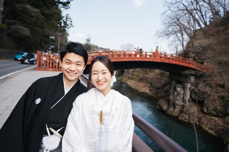 国の重要文化財◆神橋幸せ渡り初め