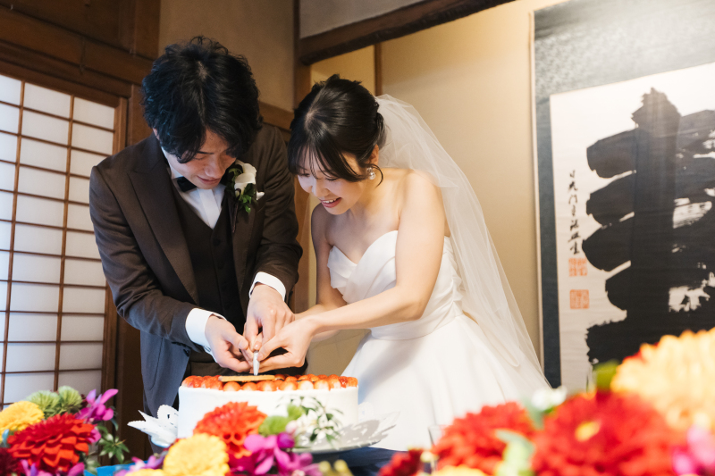 ウエディングケーキならぬだるまケーキ?!