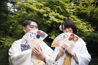 白紋付＆白無垢！