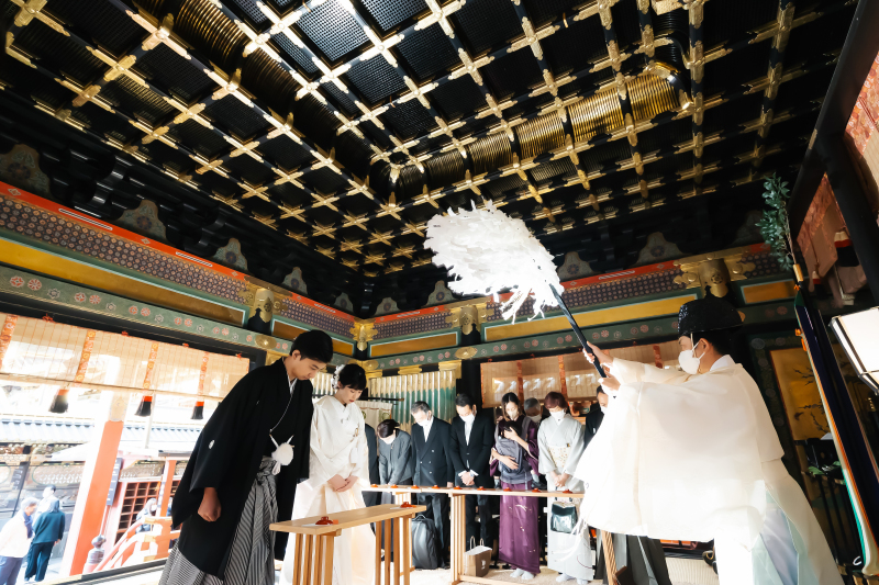 重要文化財「祈祷殿」での結婚式