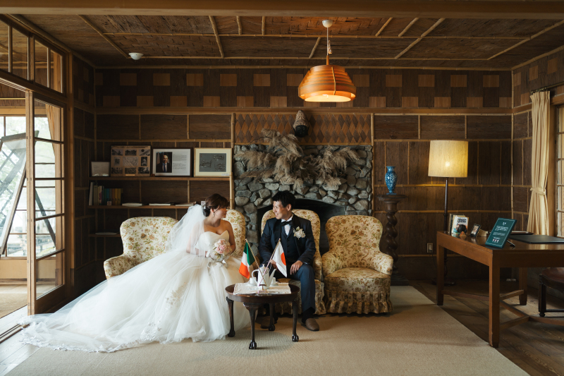 レトロな雰囲気の館