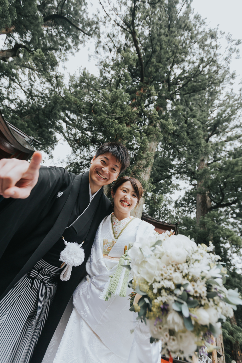 王道ショット！ご神木「夫婦杉」