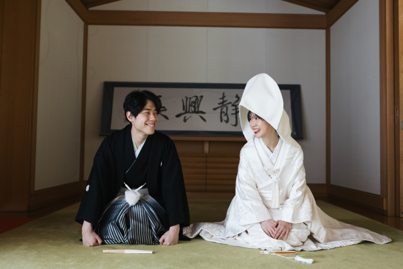 東照宮で記念撮影