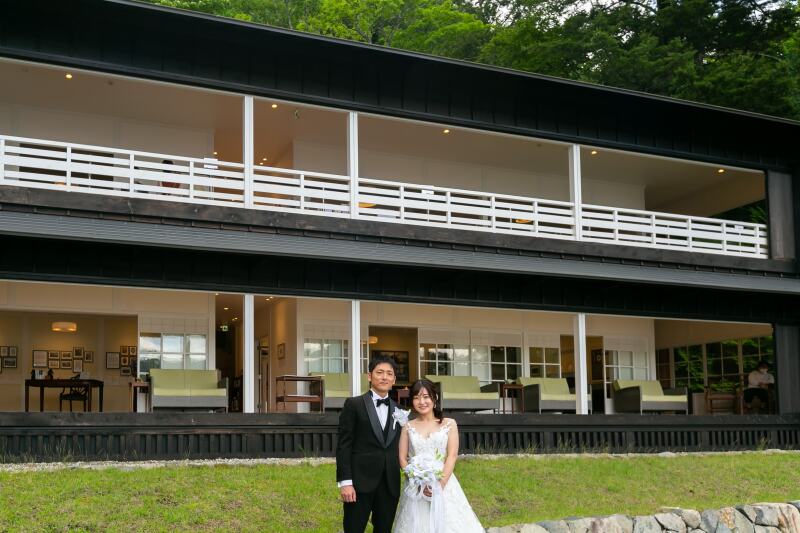 観光の方々からも祝福の声がいただけます!