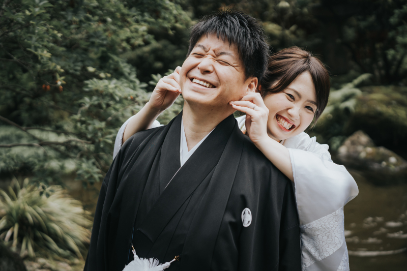 ナチュラルの二人を切り取ます！