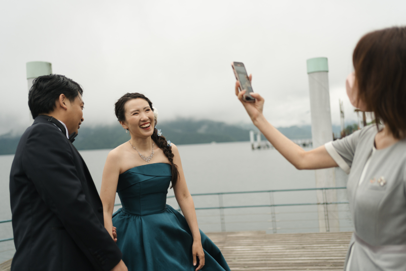 思わずスタッフも一枚！