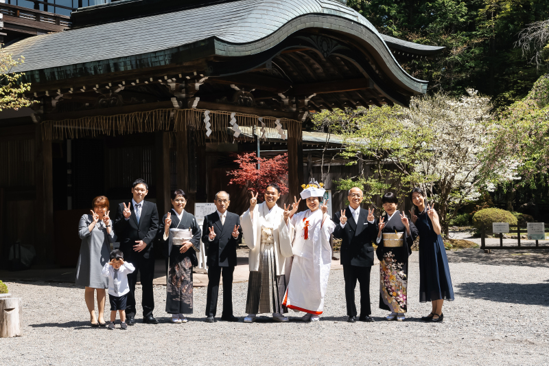 ご家族での集合写真