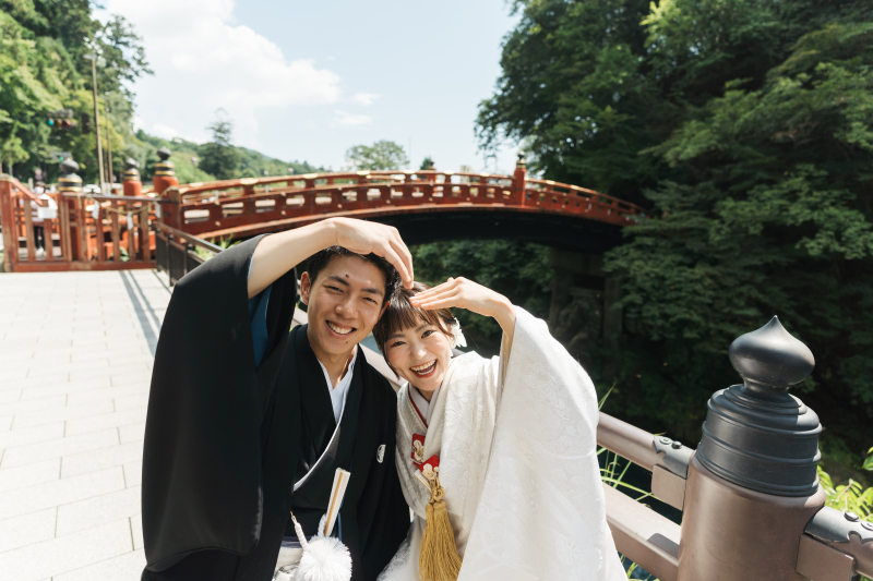 渡りきったところで一枚！