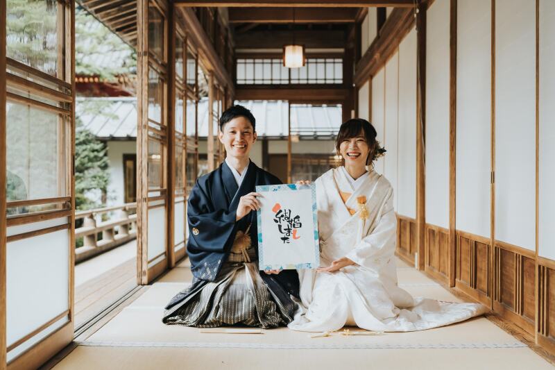日光二荒山神社での本格神社挙式＋ロケーションフォトをお楽しみいただきました！