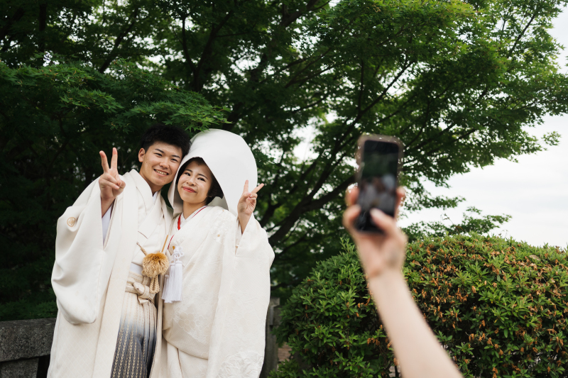 打合せ~衣裳合わせまで、現地に行かなくて大丈夫♪