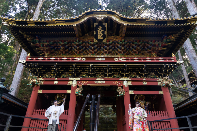 歴史的建造物「大猷院」でも！