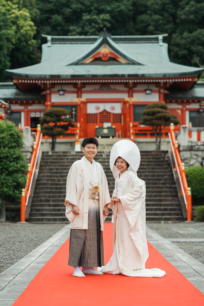 足利織姫神社での結婚式