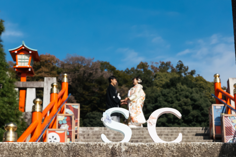 階段を活かした撮影！