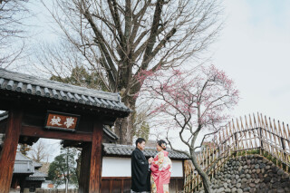 和装フォト♡敷地内のどこもが絵になる「史跡 足利学校」松・竹・梅と日本家屋！