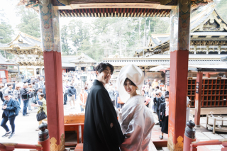 日光東照宮で結んだ結婚式