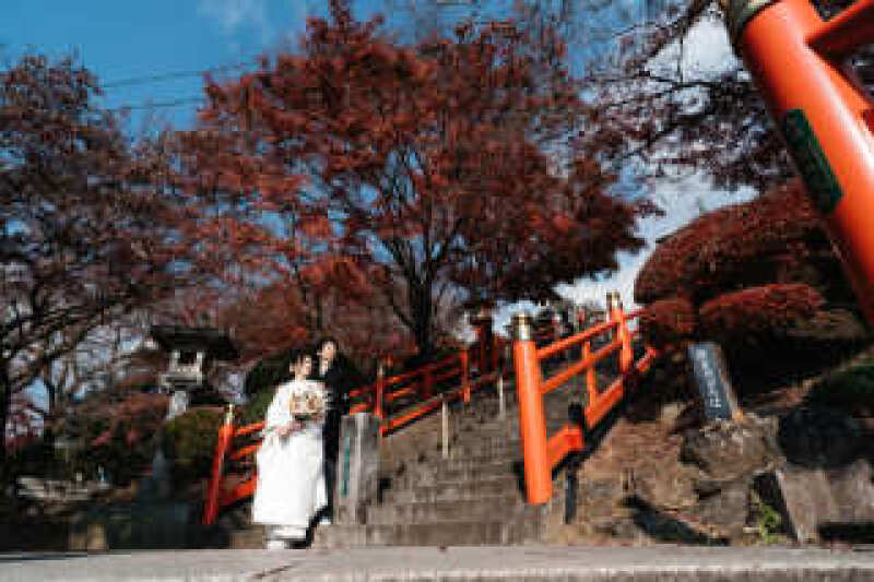 恋人の聖地&有形文化財【足利織姫神社】和装1着KIMONOプラン♥