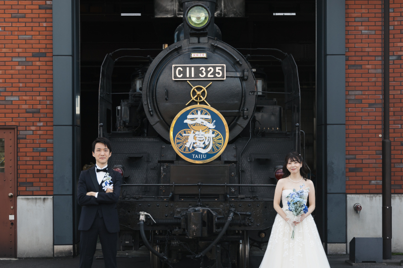クローバーズW限定プラン☆豪華特典付【東武下今市駅SL大樹】洋装1着Dressフォトプラン★こだわりPhoto!
