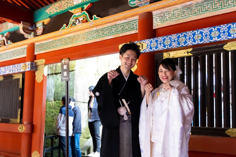 豪華特典付!世界文化遺産【日光東照宮結婚式+日光山輪王寺】挙式も叶うフォトプラン♡