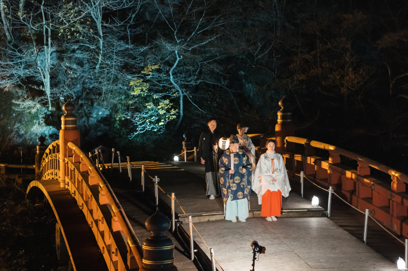 【新郎新婦募集中♡】3日間限定!日光世界遺産Night Wedding