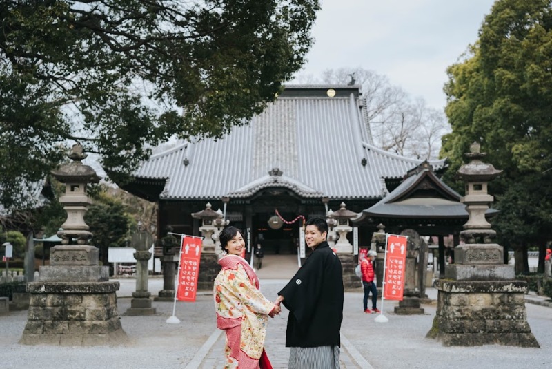 ☆秋婚の前撮りにもぴったり♪【国宝 鑁阿寺】和装1着KIMONOプラン