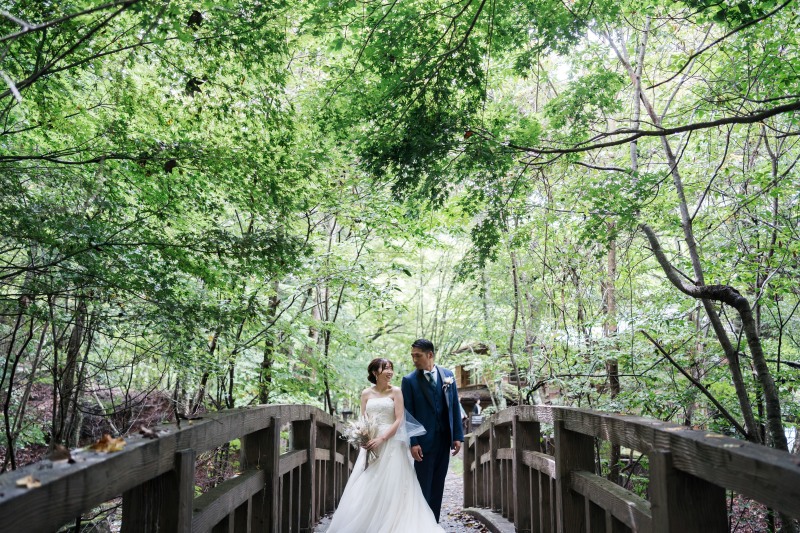 豪華特典付【英国&イタリア大使館別荘記念公園】洋装1着プレミアムDressプラン♪緑豊かな撮影が叶う!