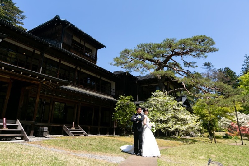 豪華特典付☆【日光田母沢御用邸記念公園】和洋2着HANAYOMEプラン♡重要文化財での撮影が叶う♡