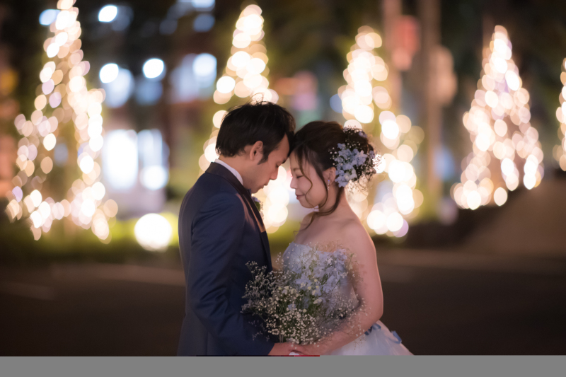 イルミネーションとともに…♡