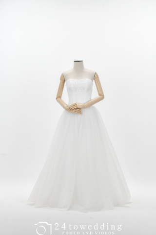 freeD～シンプルプリンセスラインドレス