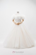 Valerie:ヴァレリー　オフショルダーのプリンセスライン