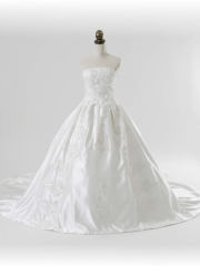 Aurora(オーロラ)〜デコレーションサテンドレス