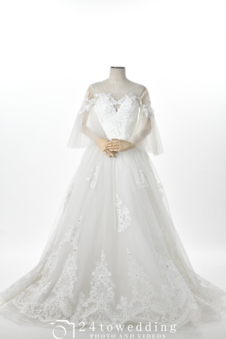 Hannah(ハンナ)〜フレアスリーブのプリンセスライン