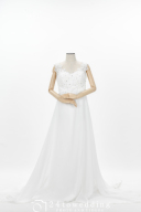 freeV～袖付きビジュードレス