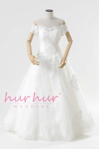 Aria2(アリア2)デコルテビーディングのナチュラルドレス