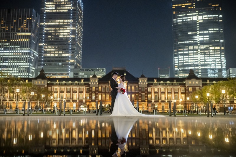 東京駅でロマンチックに