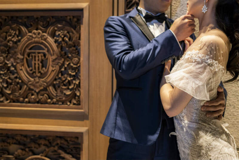 あごくいショット