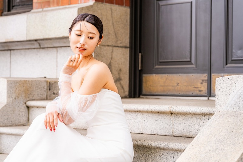 ご新婦様のソロショット♡