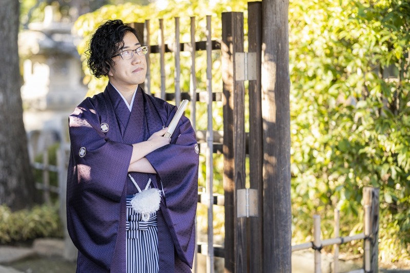 ご新郎様ソロショット