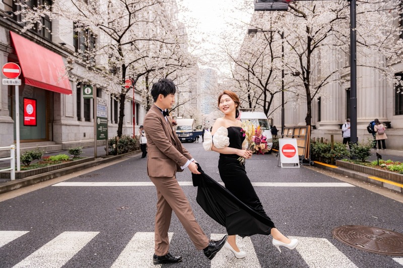 横断歩道ショット