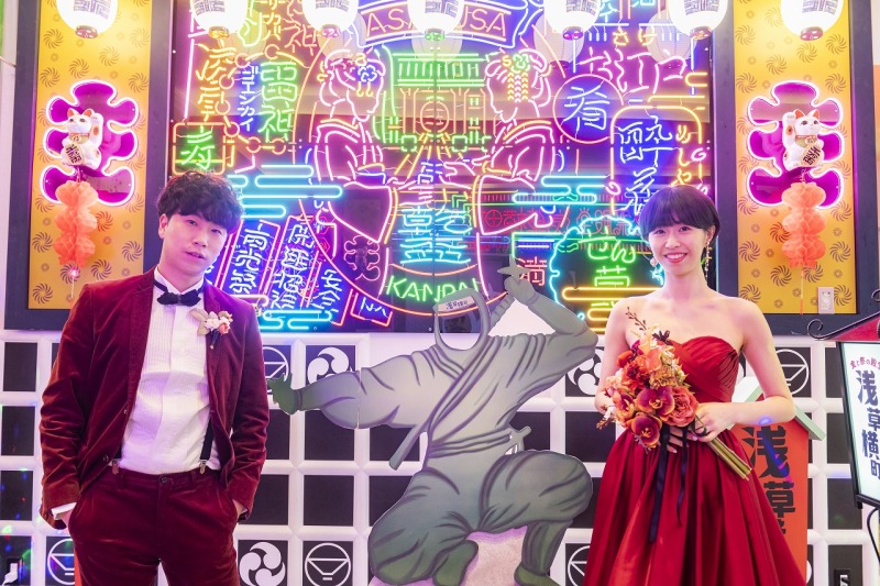 ポッピー通りにラーメン屋！浅草でおふたりだけの前撮りを♪