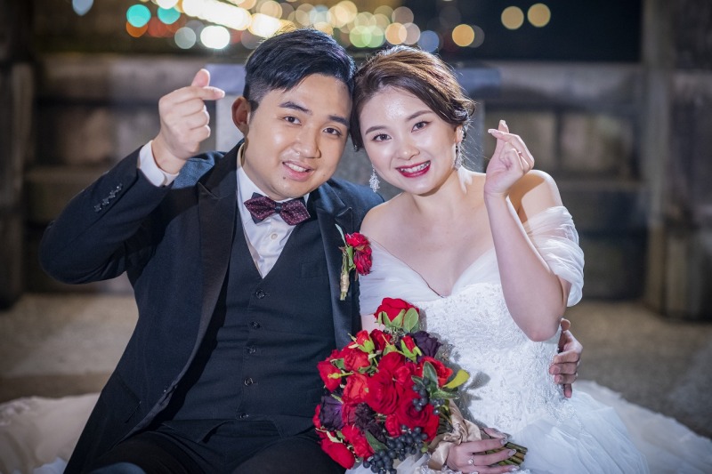 おふたりらしい一枚♡