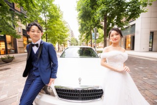 丸の内を満喫。車との撮影から三菱一号館美術館へ巡る贅沢撮影！