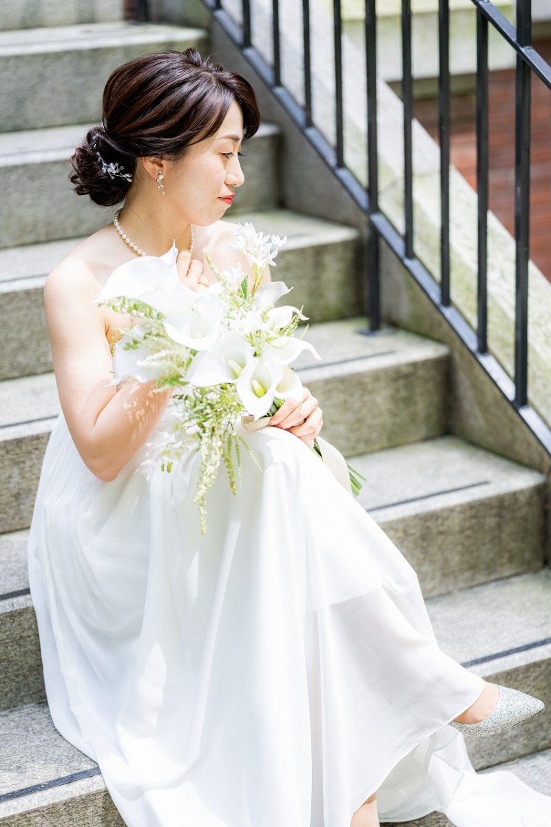 お座りショット☆