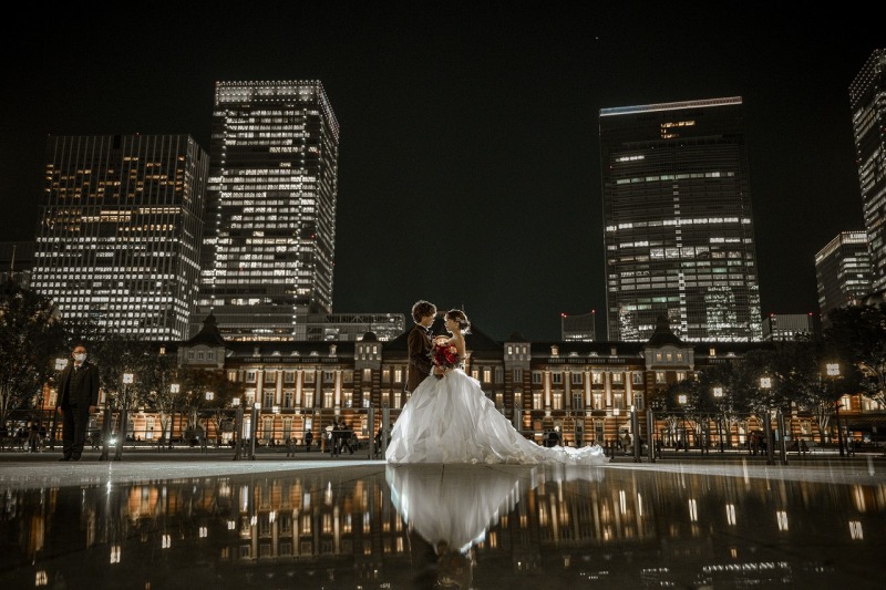 きらめく東京駅