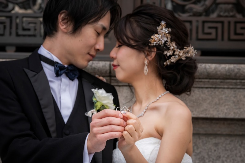 指輪を持って☆